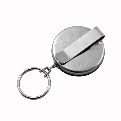 KEY-BAK nøgleholder 5B med bælteclips og rustfri kæde